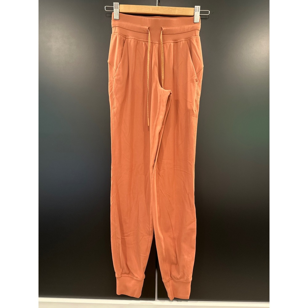 Lululemon Dance Studio Jogger Terracotta Nulu High Rise Yoga Pants Womens Size 0